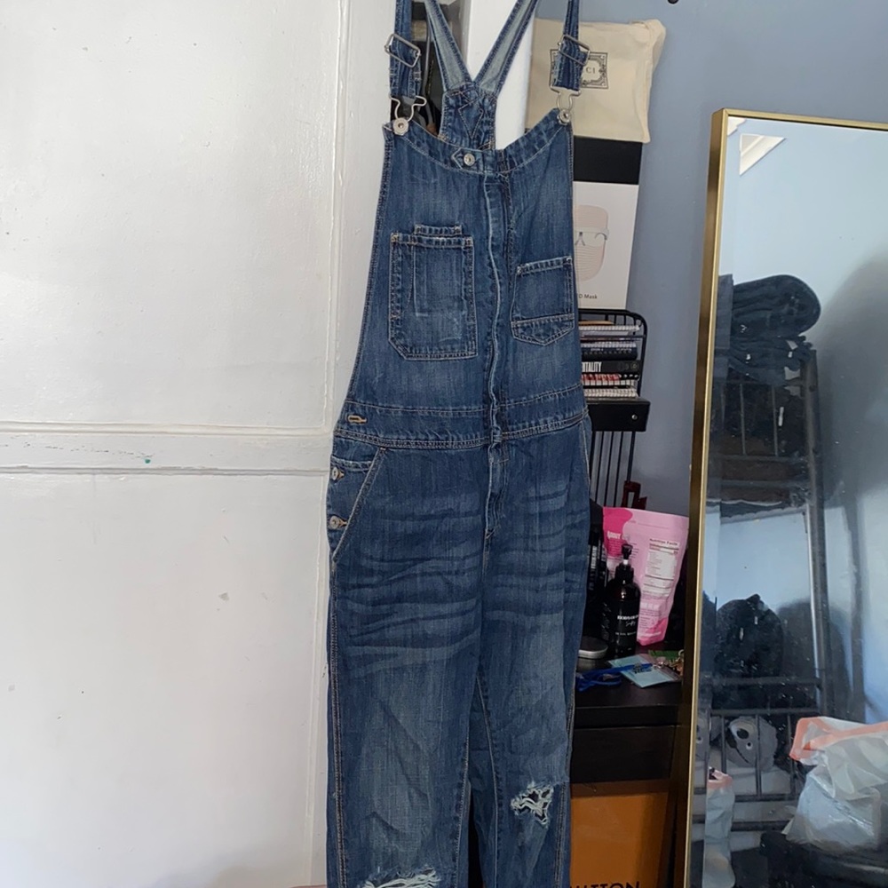 Overall jeans for women and youth